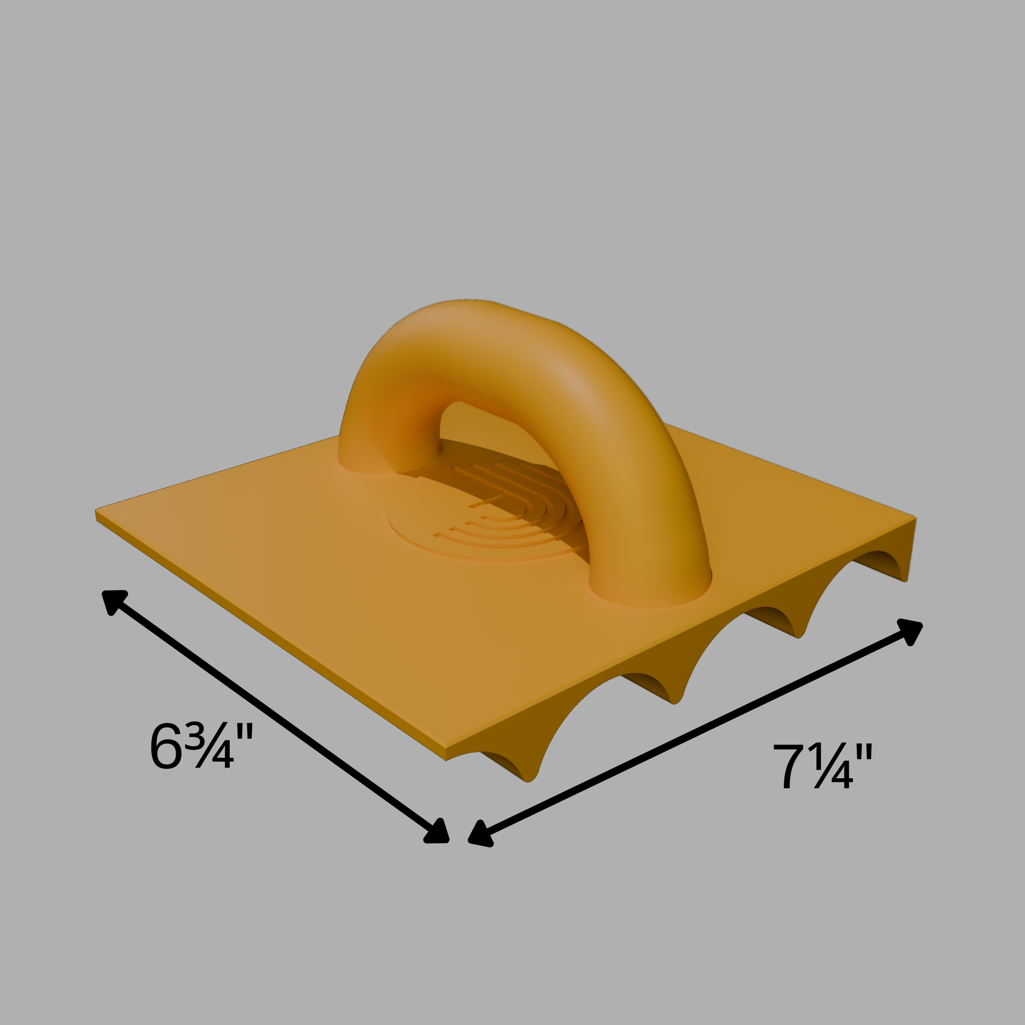 Fluted 2" (Gentle) – Fluting Float