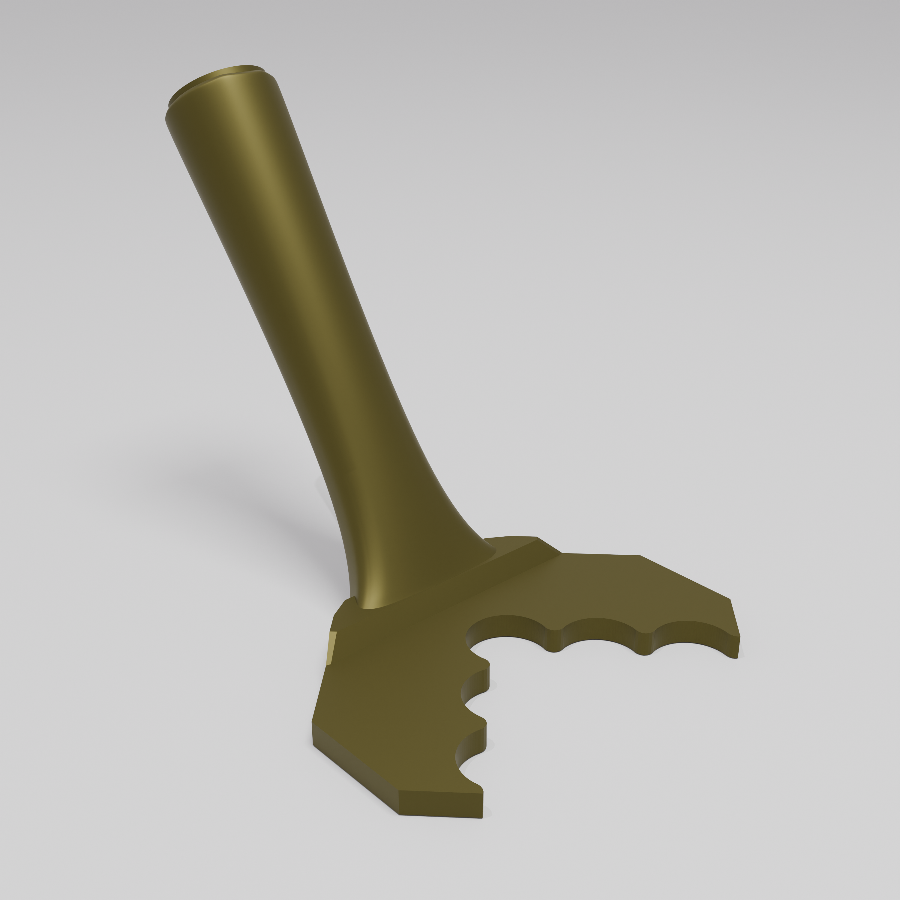 Fluted 1" (Gentle) – 90° Outer Corner Trowel