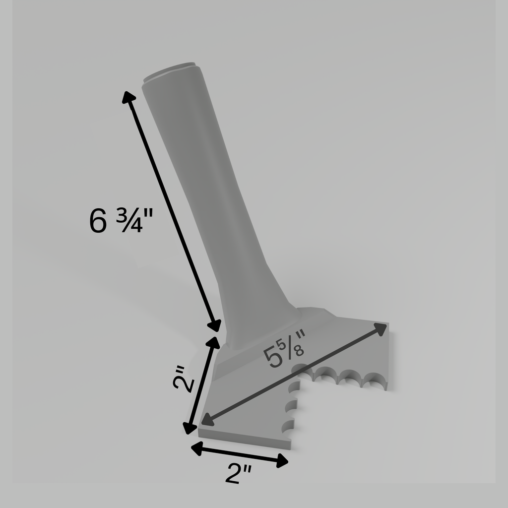 Fluted 1/2" – 90° Outer Corner Trowel
