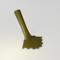 Fluted 1" (Gentle) – Inner Rounded Corner Trowel