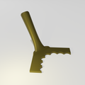 Fluted 1" (Gentle) – Outer Rounded Corner Trowel