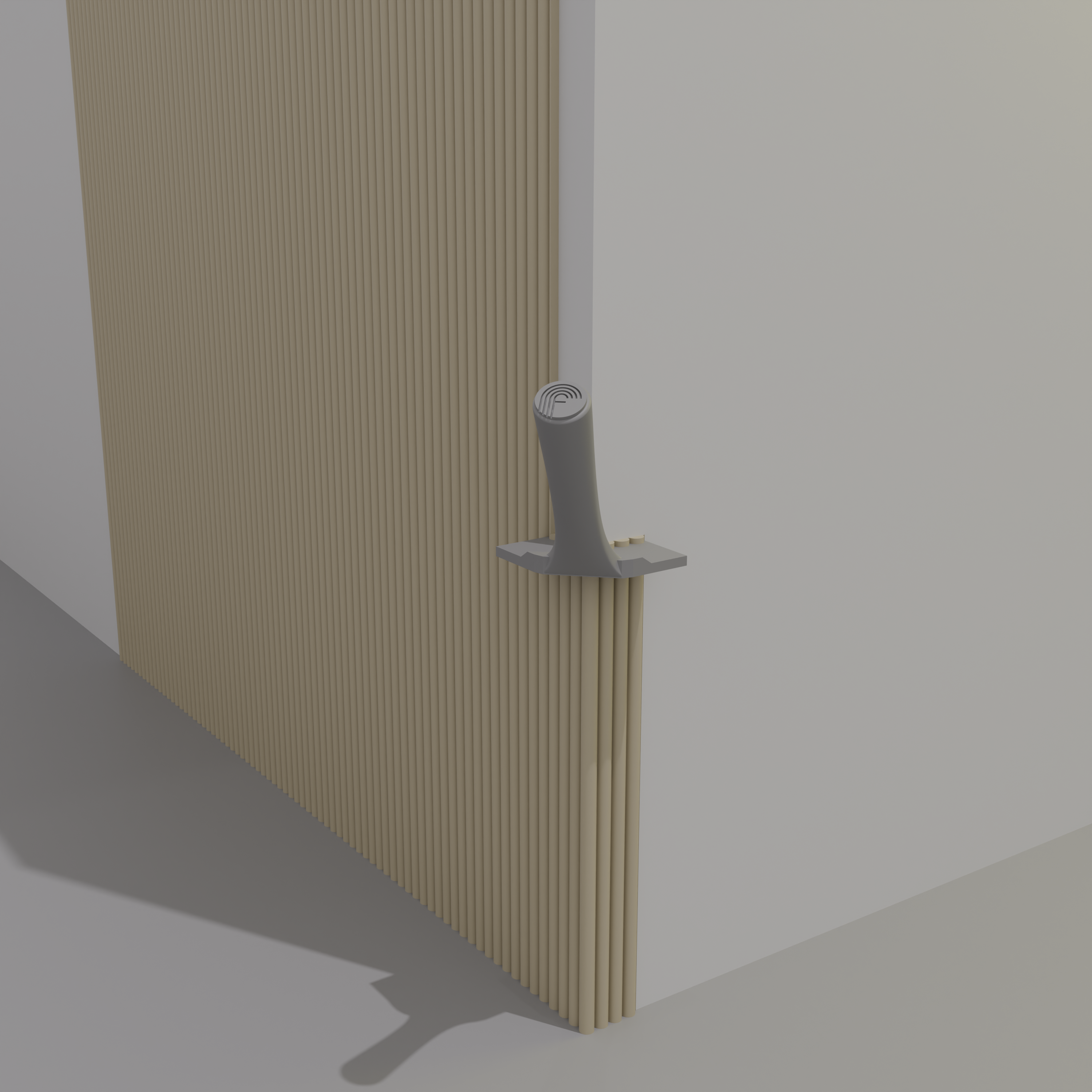 Fluted 1/2" – 90° Outer Corner Trowel