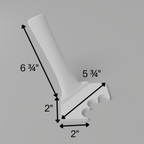 Fluted 1" – Outer Rounded Corner Trowel
